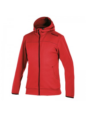 Plain full zip hood Leisure CRAFT 195 GSM